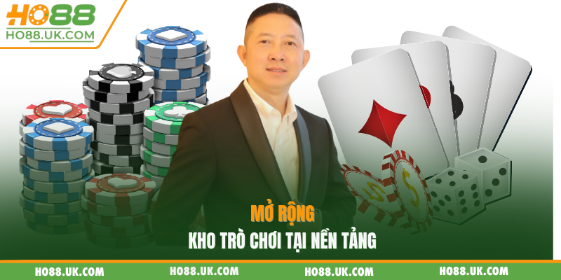 Mở rộng kho trò chơi tại nền tảng