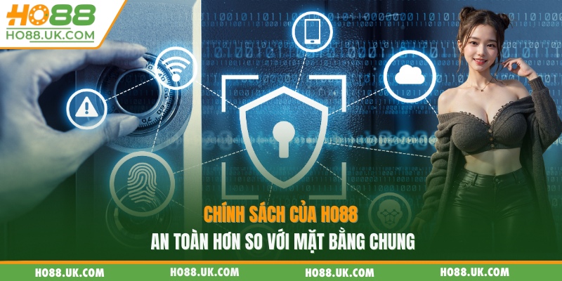 Chính sách của HO88 an toàn hơn so với mặt bằng chung