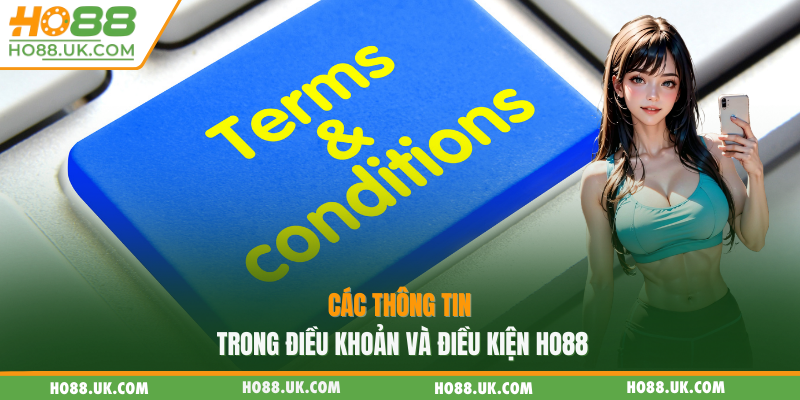 Các thông tin trong điều khoản và điều kiện HO88