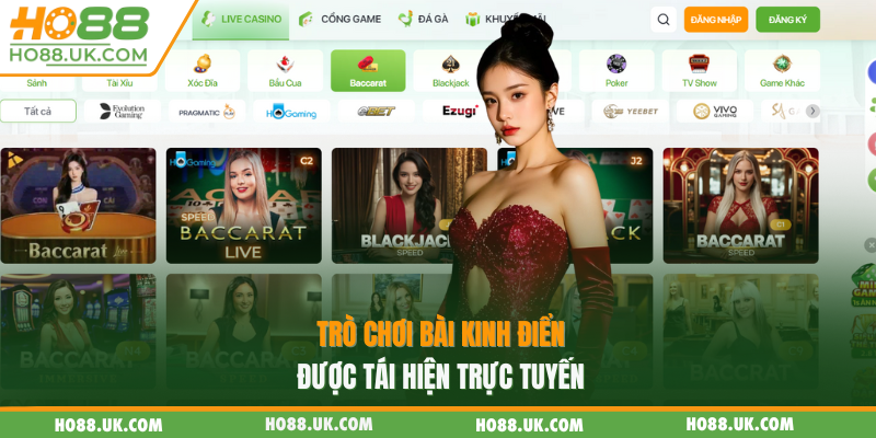 Trò chơi bài kinh điển được tái hiện trực tuyến