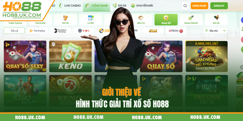 Giới thiệu về hình thức giải trí xổ số HO88